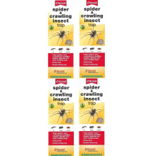 4 x Rentokil 3 Pack Spider & Crawling Insect Beetle Ants Cockroaches Trap