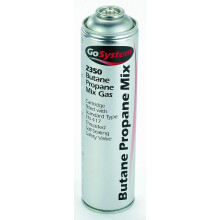 2 X Butane/Propane (70:30) Mix Gas Cartridge, Silver, 350 g