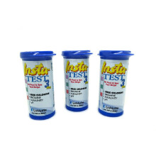 LaMotte 3-Way Insta Test Strips Plus for Swimming Pool & Hot Tub Spa - Chlorine or Bromine, pH and Total Alkalinity 3 x 50