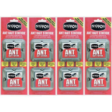 4 X Nippon Nippon Ant Bait Station Twin Pack