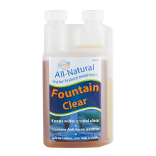 Biotek Fountain Clear - 500ml - All-Natural Water Feature Treatment - Treats Up To 2,000 Litres.