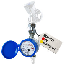ZÄHLER plattform Water Meter Garden Calibrated 2025 Water Meter Made in Germany Garden Water Meter Tap Qn 1.5 BL 110 mm 3/4 Inch