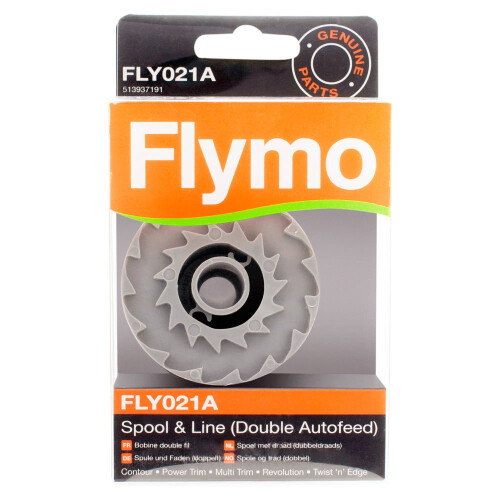 Flymo Flymo Genuine Contour XT/Auto/Auto Plus Strimmer Spool & Line Double Autofeed (FLY021A)