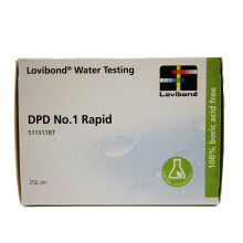 Lovibond - DPD No 1 Rapid Dissolve Tablets | Visual & Comparator Testing | Measures Bromine | Pool Water Testing Kit | 250 Tablets