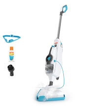 Vax Steam Fresh Combi Classic Steam Cleaner, Portable Handheld and Floor Steam Mop, Detergent and 10 Accessories for the Oven, Bat