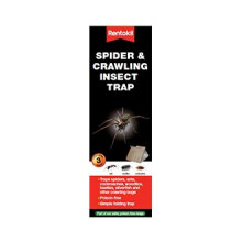 5 X Rentokil FS58 Spider and Crawling Insect Trap