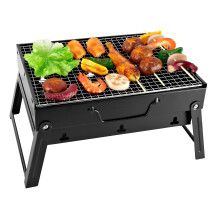 Sunjas Charcoal BBQ Grill, Outdoor Travel Grill, BBQ Camping Grill