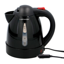 Dunlop 24v Car Kettle, Portable Travel Car Truck Kettle Water Heater Electric Water Kettle for Tea Coffee Making, Black