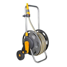 Advanced Hozelock Manufacturing 2435 Assembled Reel + 50 Metre Hose + Fittings -
