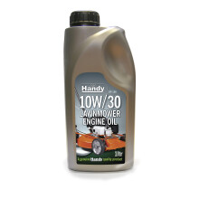 The Handy 10W/30 Lawnmower Engine Oil - Grey - HP-196