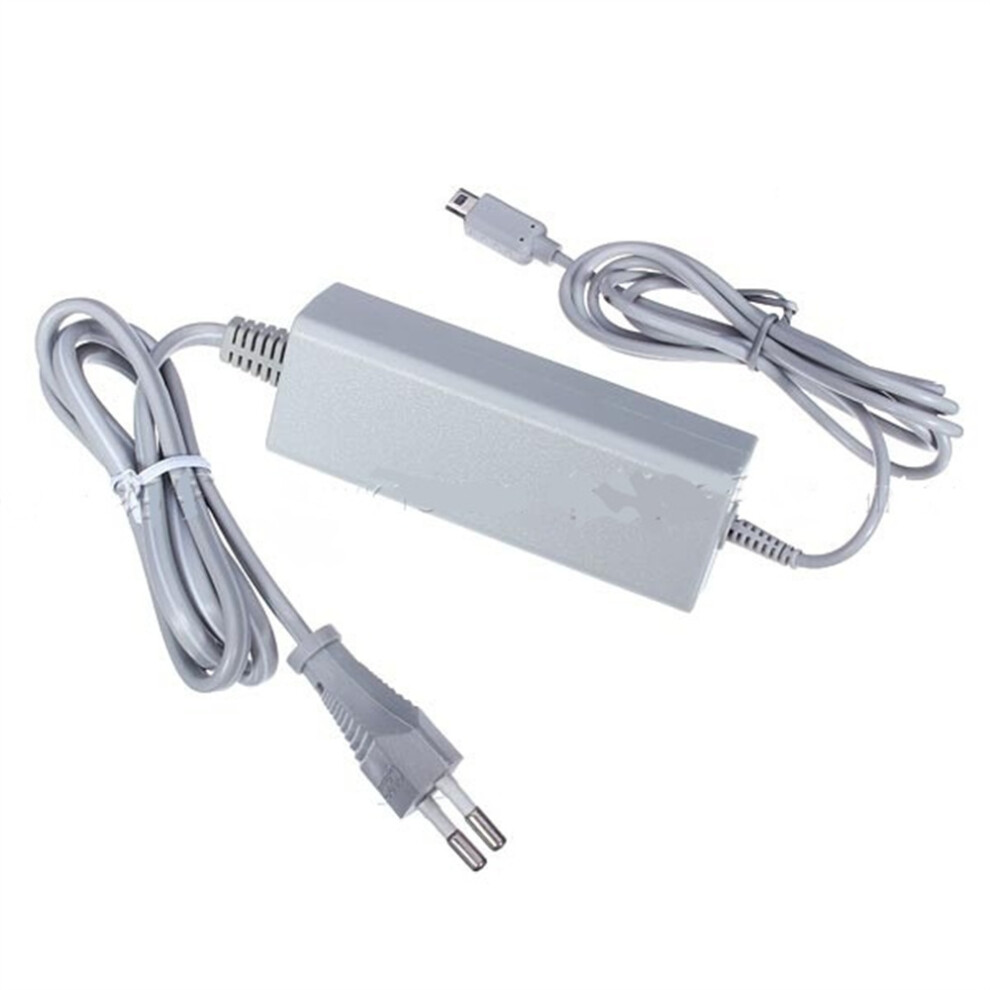 (Eu Plug) Charger For Nintendo Wii U Gamepad Power Supply Adapter Ac Charging Cable 110691710055