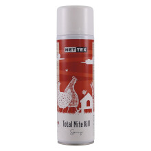 Nettex Total Mite Kill 250ml Aerosel Spray Poultry Red Mite Control Lice