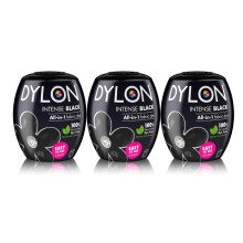 New Dylon 350g Intense Black Machine Dye Pod 3 Pack