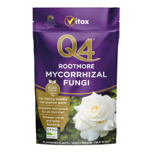 Vitax Q4 Rootmore, Mycorrhizal Fungi, Stimulates Root Growth, Suitable For Flowers, Shrubs And Edibles, Organic - 250G