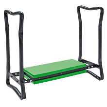 Parkland Folding Portable Garden Kneeler and Foam Chair Seat 2 In 1 Foldable Bench Gardening Lawn Knee Kneeling Pad Mat Soft Padde