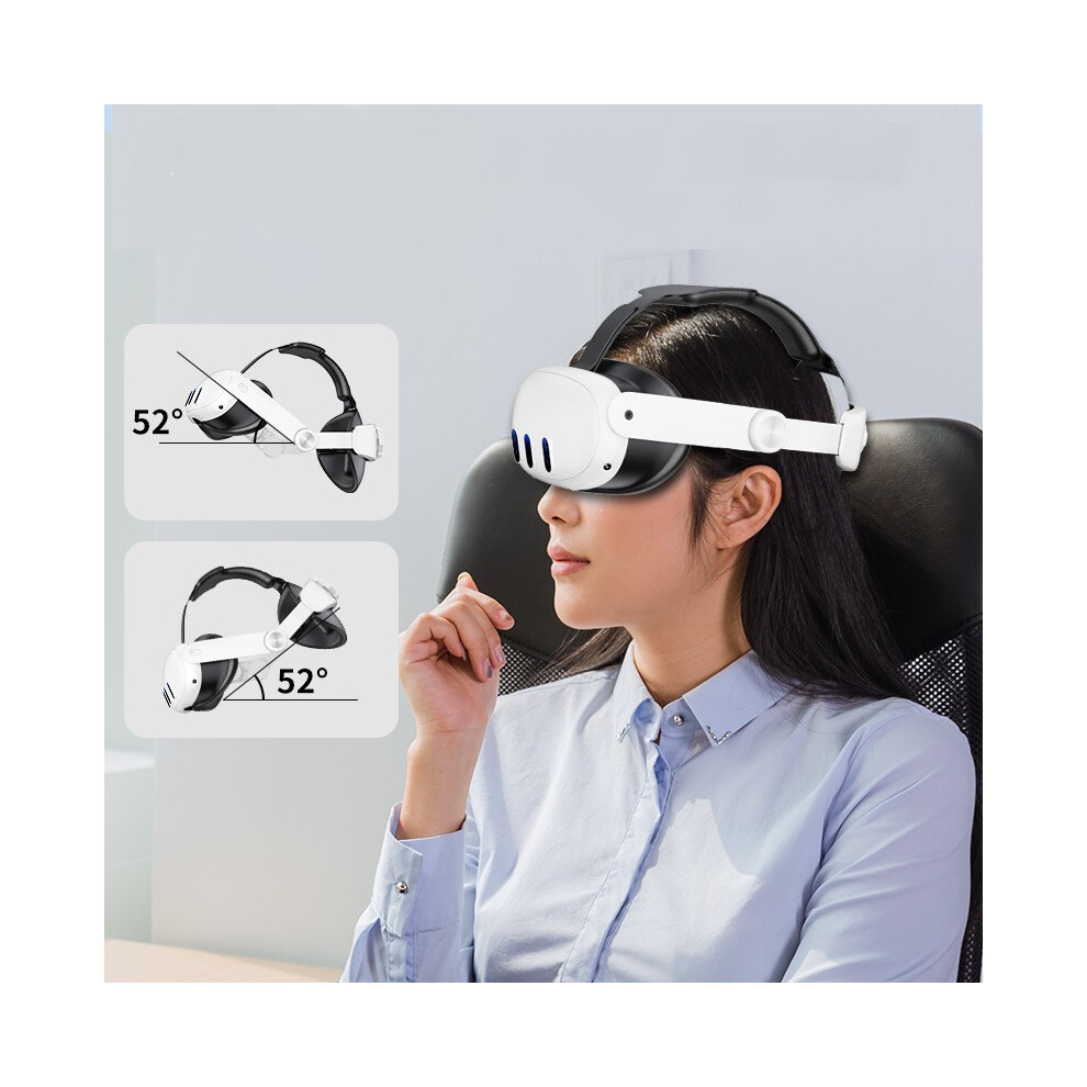 Vr Adjustable Headband Pu Comfort Weight Reduction Headband For Meta Quest 3 110691710260