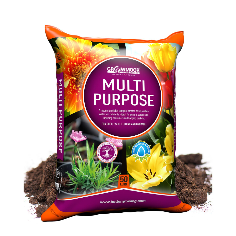 Growmoor Multi-Purpose Compost 50 Litre 31529372