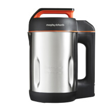 Morphy Richards Soup Maker, 1.6L Dual Programme, Serrator Blade, Easy Clean, Keep Warm, LED Countdown, Add to Function, Detachable