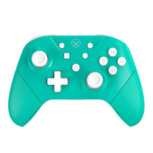 (Green) 6-Axis Doublemotor 3D Joysticks Gamepad Turbo Function for Nintendo Switch Pro NS Lite