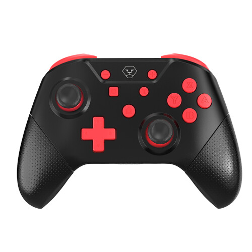 (Black) 6-Axis Doublemotor 3D Joysticks Gamepad Turbo Function for Nintendo Switch Pro NS Lite