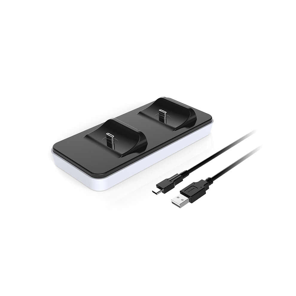 Dual Controller Charger Fast Charging Station For Sony Playstation 5 Gamepad 110691707659