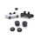 4PCS Silicone Cap Joystick Thumb Grip Protective Cover For PS5 Game Controllers 1