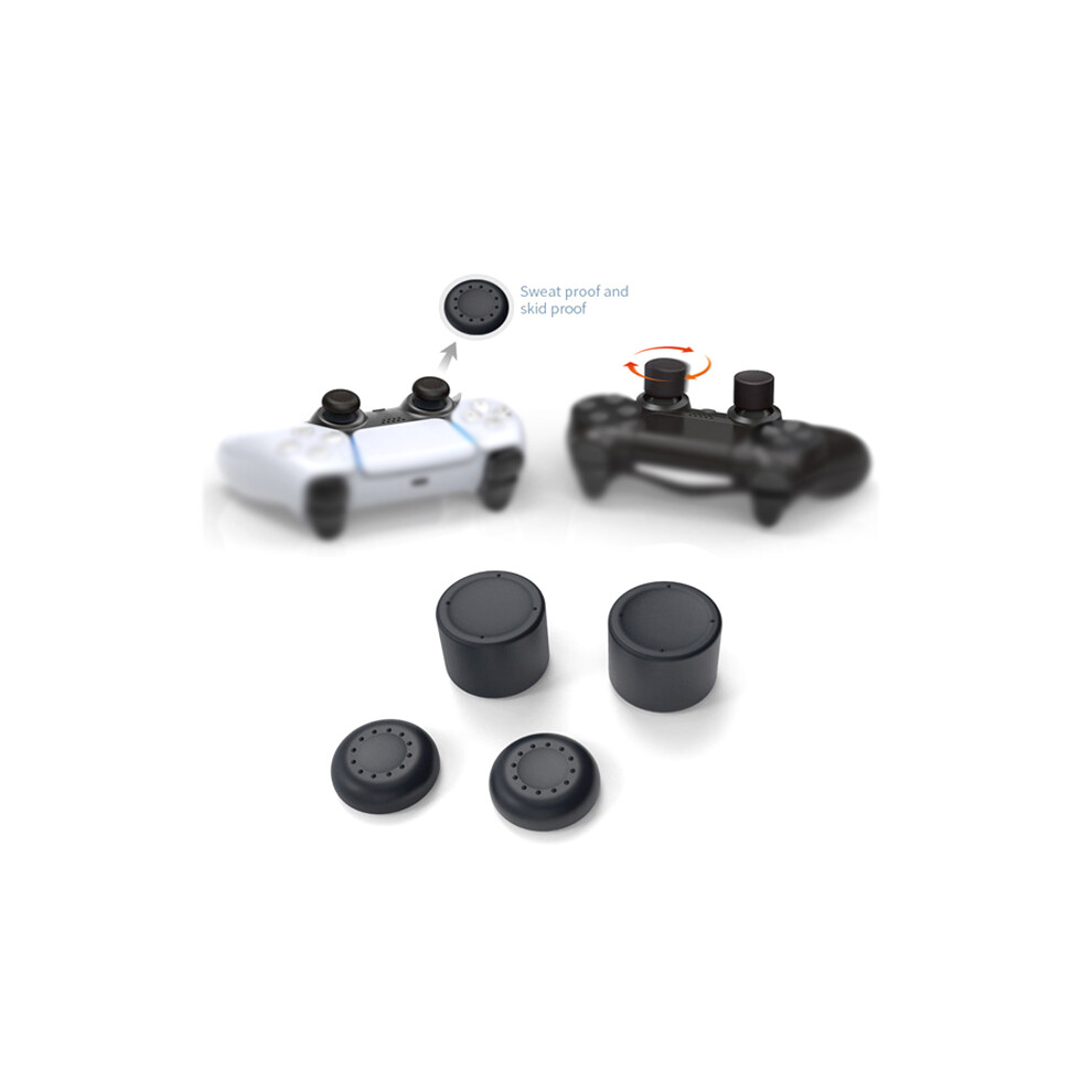 4Pcs Replacement Silicone Analog Controller Joystick Thumb Stick Grips Caps Cover For Ps5 110691707536