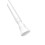 White Spring Loaded Tension Rod 83-150cm (33-59") Nets At Home 1