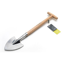 Burgon & Ball RHS Stainless Steel Perennial Spade, 56 cm Length