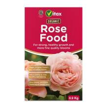 Vitax Organic Rose Food, Specially Tailored Nutrient Mix, Slow Release, 100% Organic, For Healthy Leaves And Bigger Blooms Of Flow