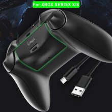 Rechargeable Battery Pack with LED Indicator Kit For Xbox Series X S Controller