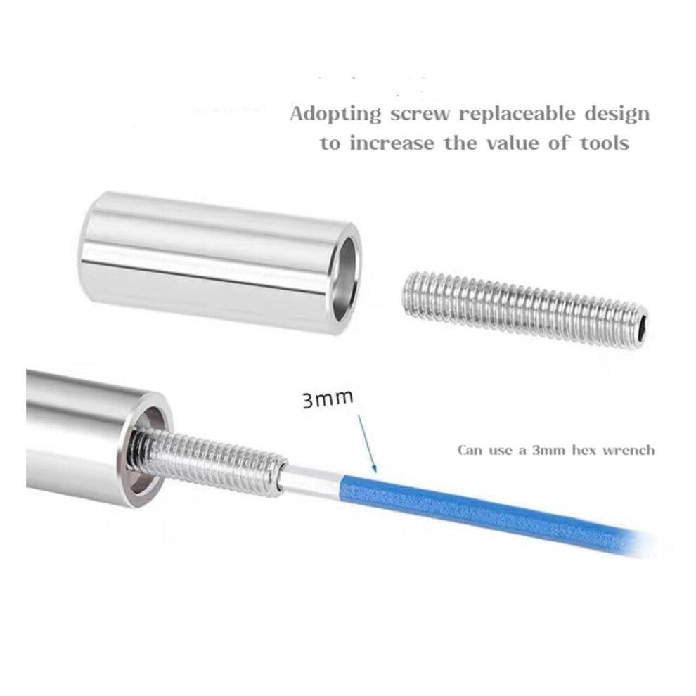 Photos - Climbing Gear MUXSAM 4PCS Bicycle Fork Star Nut Set,Bike Headset Star Nut,Bike Fork Installer for Mountain Road Hybrid-Blue