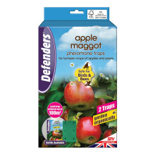 Defenders Apple Maggot Pheromone Trap – Twinpack, Refillable, Re-usable For Bumper Crops of Apples and Pears