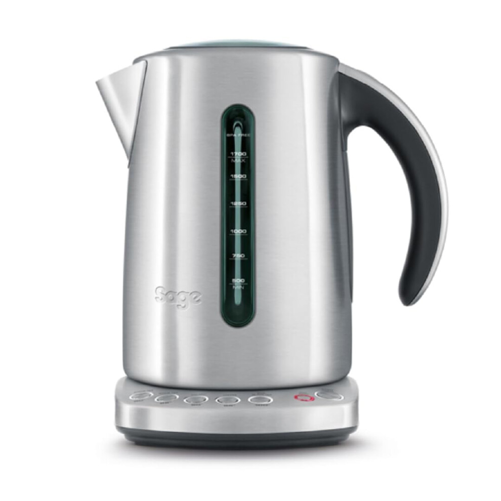 Sage - The Smart Kettle - Quiet And Cordless Electric Kettle - Fast Boil, Brushed Stainless Steel