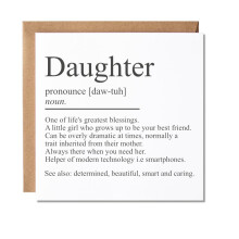 Maise & Rose Daughter Birthday Card | Birthday Card For Daughter With Nice Words | Funny and Heartwarming Birthday Card | P157