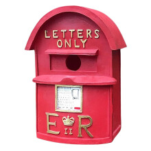 Vivid Arts D-Letterbox Birdhouse - Red