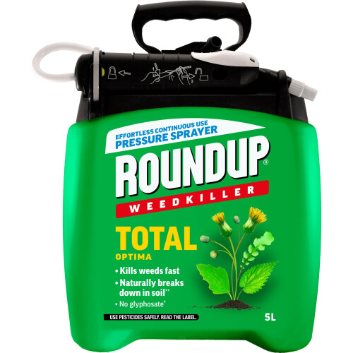 Roundup Roundup Weedkiller Total Optima, pump spray, 5 litre