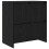VidaXL vidaXL Sideboard Black Oak 70 x 41 x 75 cm Engineered Wood 2