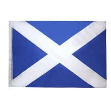 AZ FLAG - Scotland Flag - 2x3 Ft - Scottish Banner with Sleeve - 100% Polyester - Fade Resistant - Vivid Colors - 2' x 3' Feet - 9