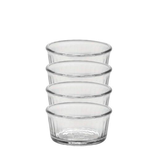 Duralex Duralex - Pack of 4 Ovenchef 10Cm Oven Ramekins 1