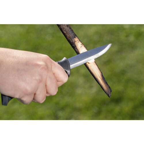 wolfcraft Wolfcraft Outdoor Camping Knife with Sheath - 95 mm Fixed Blade, 1