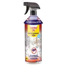Zero In Anti-Bacterial Ant & Cockroach Killer – 1 L Spray, Controls Insects and Kills Germs in the Home and Garden, Prevent Repeat