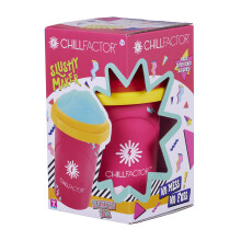 Chill Factor Color Shock Slushy Maker Perfectly Pink - Reusable Slushy Maker Cup, Homemade Slushies, Squeeze Cup Slushy Maker Kitc