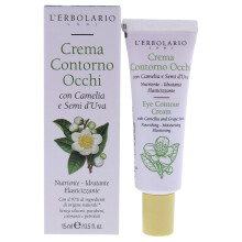 Crème Contour des Yeux L'Erbolario - Pour les Zones Délicates du Visage - Riche en Actifs - Améliore l'Élasticité