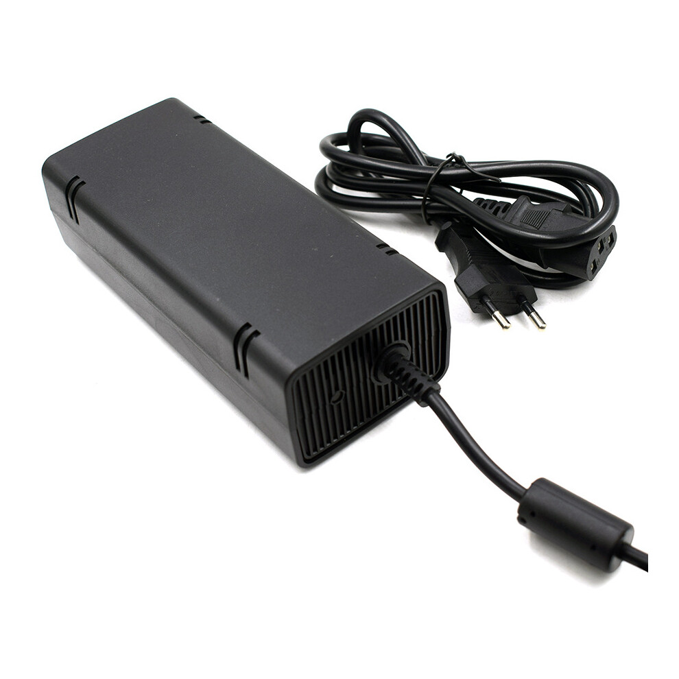 (Eu Plug) For Microsoft Xbox 360 Slim Console Power Supply Adapter Brick Charger With Cord 110691710604