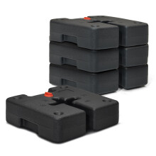 Taylor & Brown Set of 4 36kg Heavy Duty Gazebo Weight Canopy Tent Leg Pole Foot Water Weights to Fit 28mm 32mm 38mm 46mm to Secure