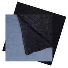 BOXOB 2pcs Pond Liner Repair Patches, 8 x 8 Inch Self-Adhesive EPDM Rubber Butyl Liner Kit Thickened Seam for Garden Pond Patch Co