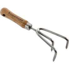 Kent & Stowe - Stainless Steel Garden Life Hand 3-Prong Cultivator, FSC