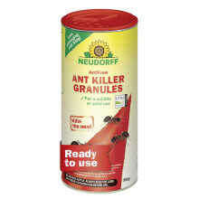 Neudorff AntFree Ant Killer Granules – Effective ant control against ants and nests around the house. Fast acting control. For soluble or solid use,