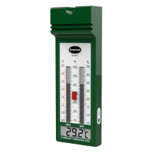 Brannan Digital Max Min Thermometer – Stylish Quickset Greenhouse Thermometer to Monitor Maximum and Minimum Temperatures in a Gar